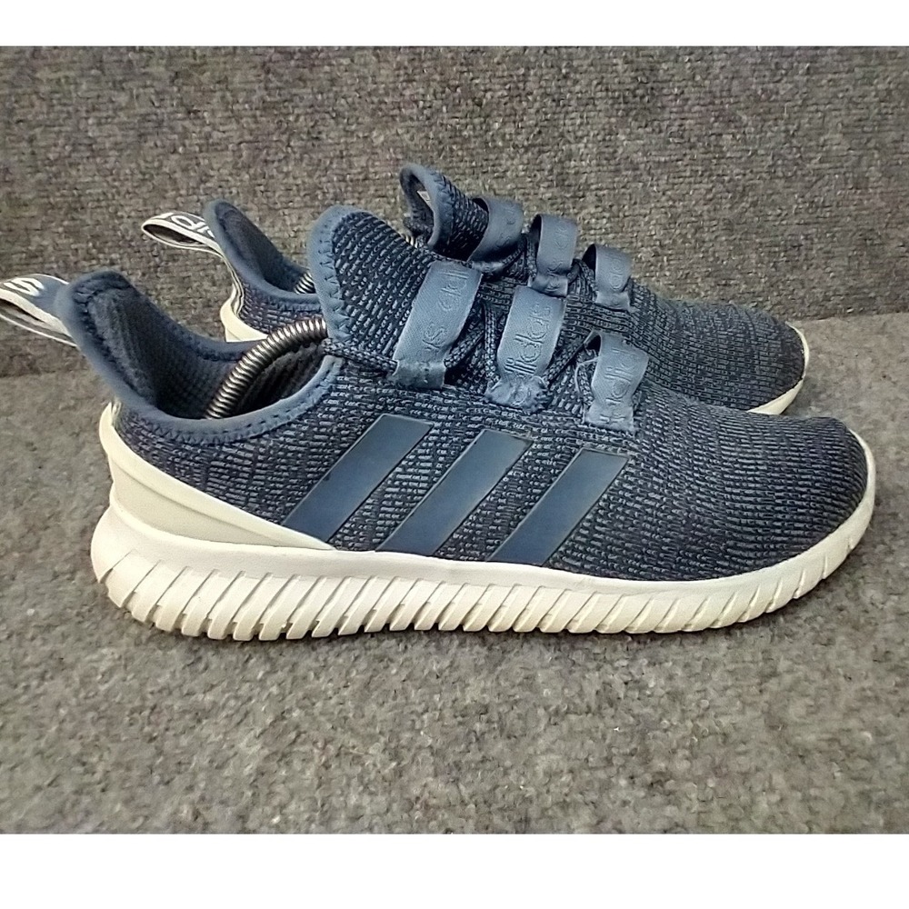 Adidas Kaptir Mens Dark Blue‎ Knit Running Shoes Sneakers EE9517 Size 9.5